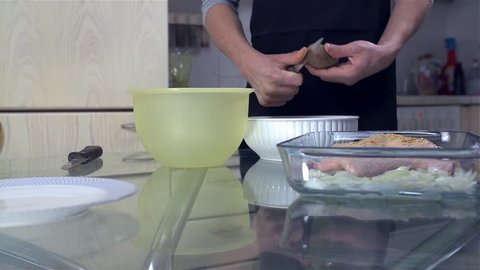 Chef Preparing Traditional Asian Street Stock Footage Video 100