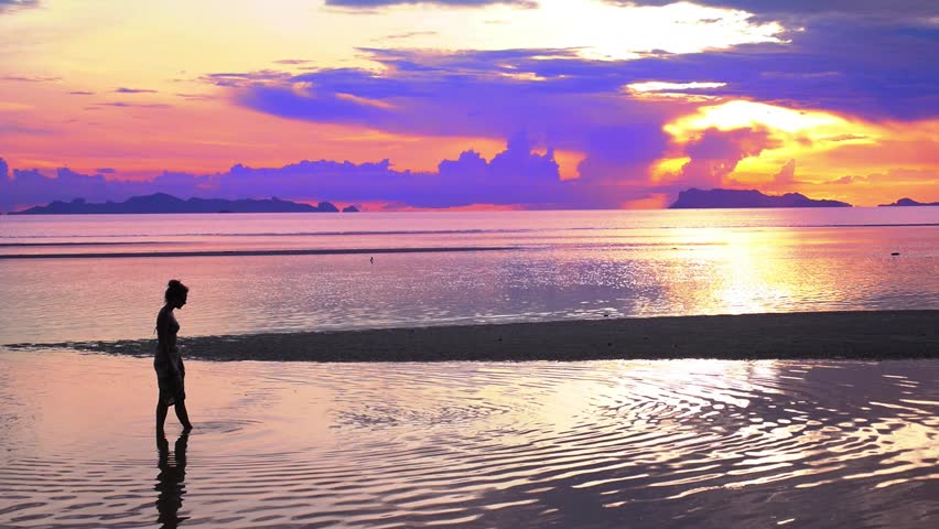 thailand, sunset
