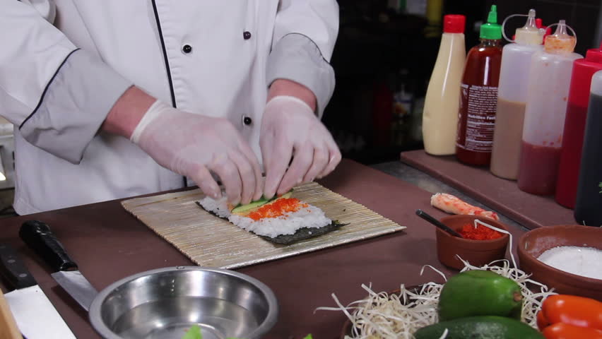 Restaurant Kitchen Video male chef in hotel or restaurant kitchen working and cooking meat Restaurant Kitchen Video male chef in hotel or restaurant kitchen working and cooking meat