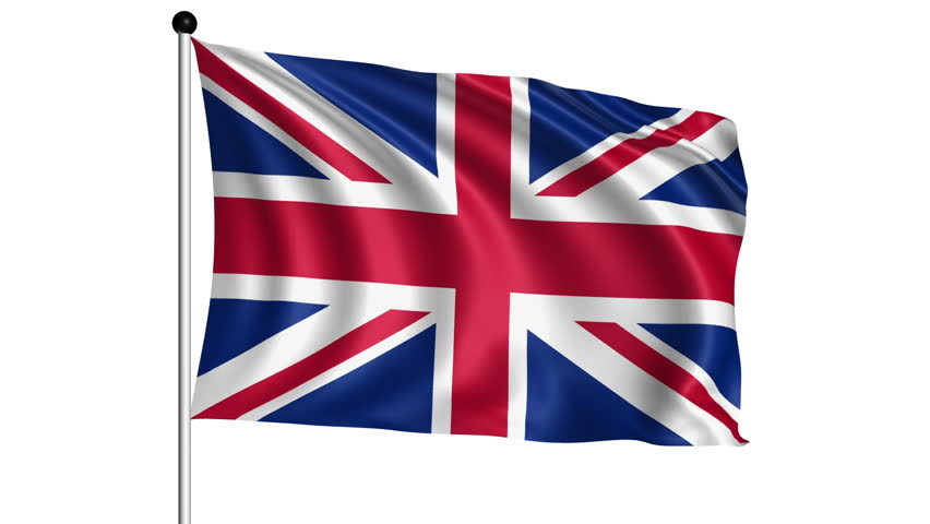 3d Animation Of Union Jack Stock Footage Video 429439 | Shutterstock