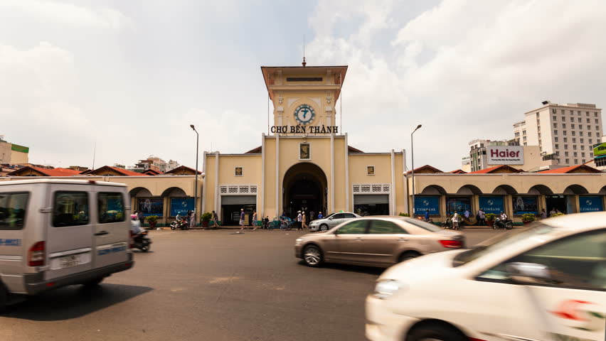 Image result for ben thanh market street view