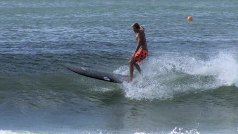 A Surfer Does Tricks On Stock Footage Video 100 Royalty