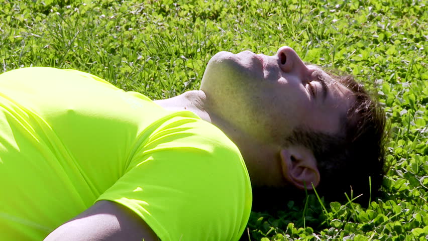 Young Athlete Feeling Sick With Allergy In Park In Spring Stock Footage …