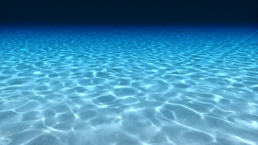 HD - Deep Water. Underwater Background (Loopable) Stock Footage Video