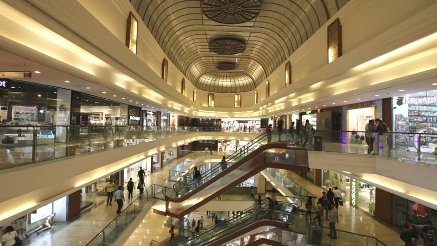 Stock video of mumbai india, july 2011: palladium mall | 7237762