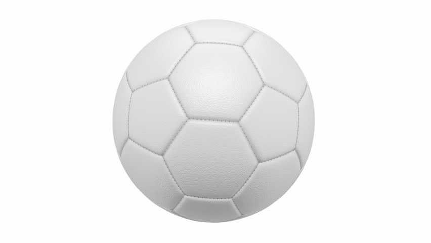 white soccer ball