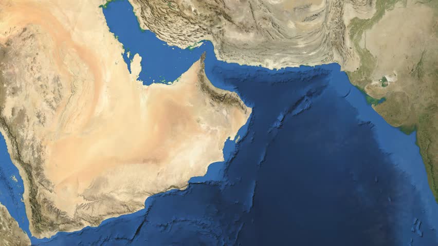 Saudi Arabia. 3d Earth In Space - Zoom In On Saudi Arabia Contoured ...