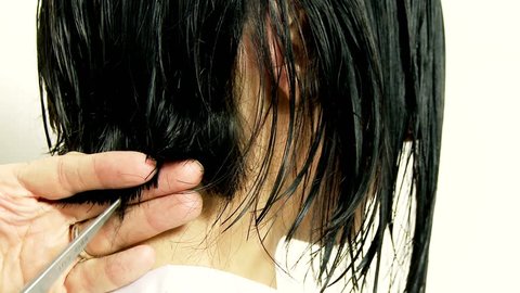 Cutting Short Hair Back Female Model Stock Footage Video (100% Royalty-free) 7913272 | Shutterstock Cutting Short Hair Back Female Model Stock Footage Video (100% Royalty-free) 7913272 | Shutterstock