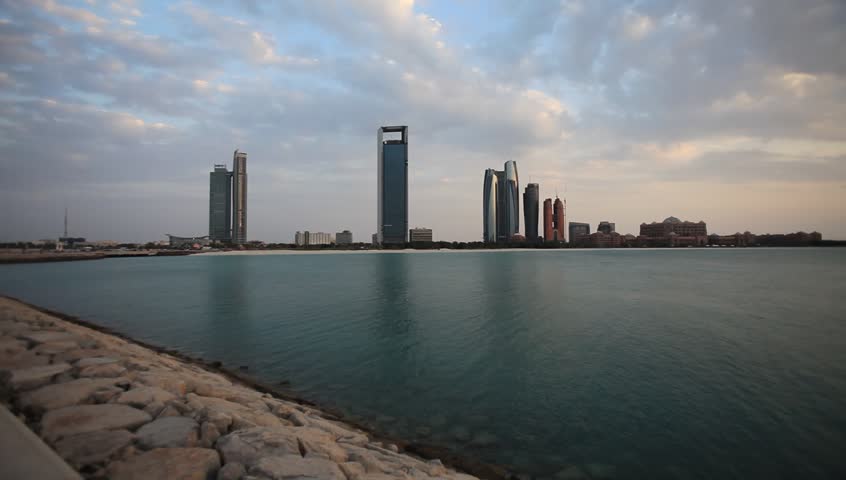 Sunset In Abu Dhabi Stock Footage Video 5197865 | Shutterstock