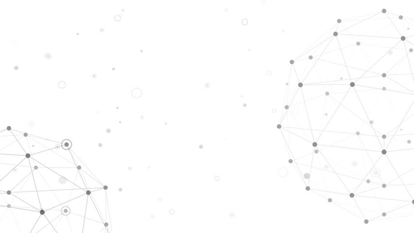 Technology Network Loop Background Stock Footage Video 4865030