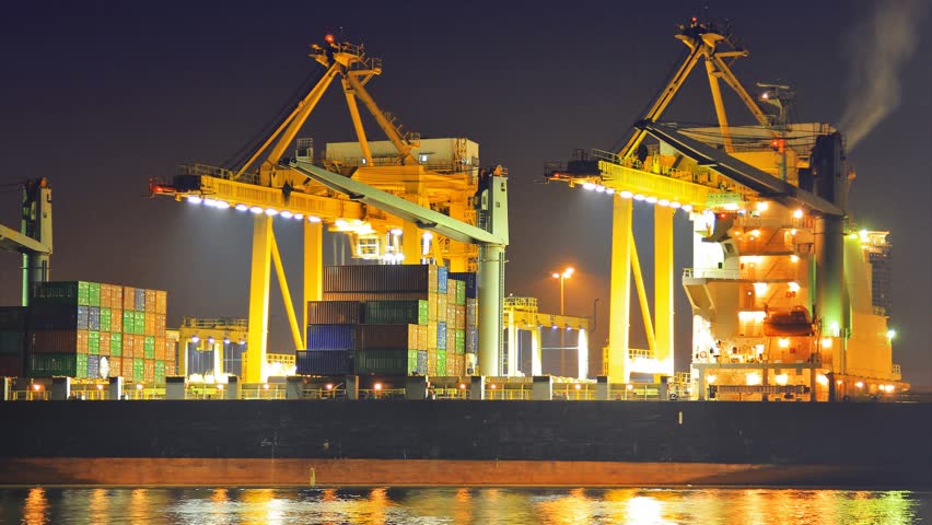 Harbor Freight Gantry Crane >> Container Cargo Freight Ship With Working Crane Bridge In ... Harbor Freight Gantry Crane >> Container Cargo Freight Ship With Working Crane Bridge In ...