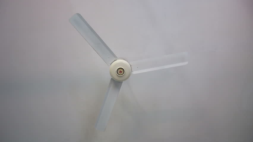 Ceiling Fan Stock Footage Video Shutterstock Ceiling Fan Starts Rotate