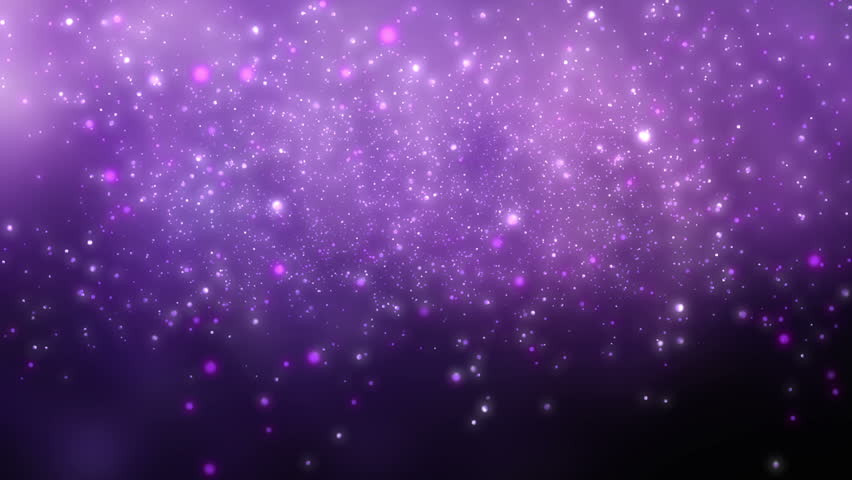 Purple Sparkling Glitters - Motion Background 40 (HD) - 3D Motion