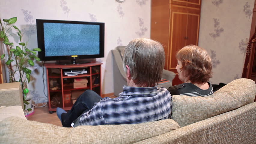 Living Room With Tv And People camera moving down when small brother and sister with mother Living Room With Tv And People camera moving down when small brother and sister with mother