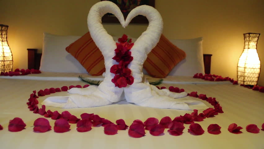 Romantic Hotel Room With Swan Stock Footage Video 100 Royalty Free 8781592 Shutterstock