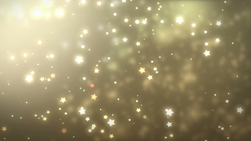 Stars Glitter Background - Seamless Stock Footage Video (100% Royalty