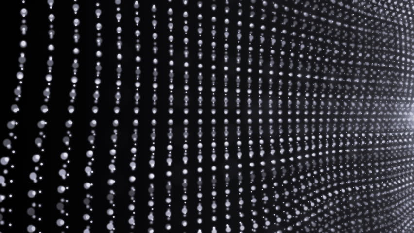 Abstract Background from Glowing Dots. Stock Footage Video (100%
