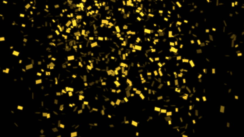 Gold Confetti Falling with Alpha Stock Footage Video (100 Royaltyfree) 9263942 Shutterstock