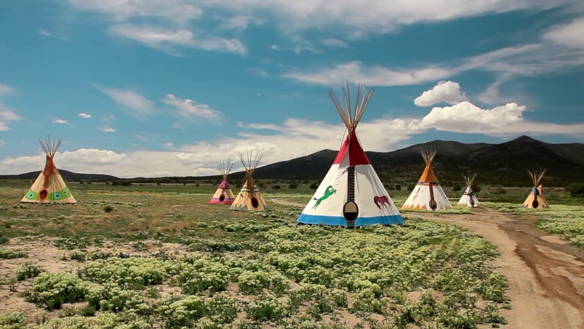 Header of tepee